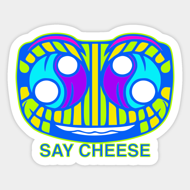 Say Cheese Sticker by RDandI